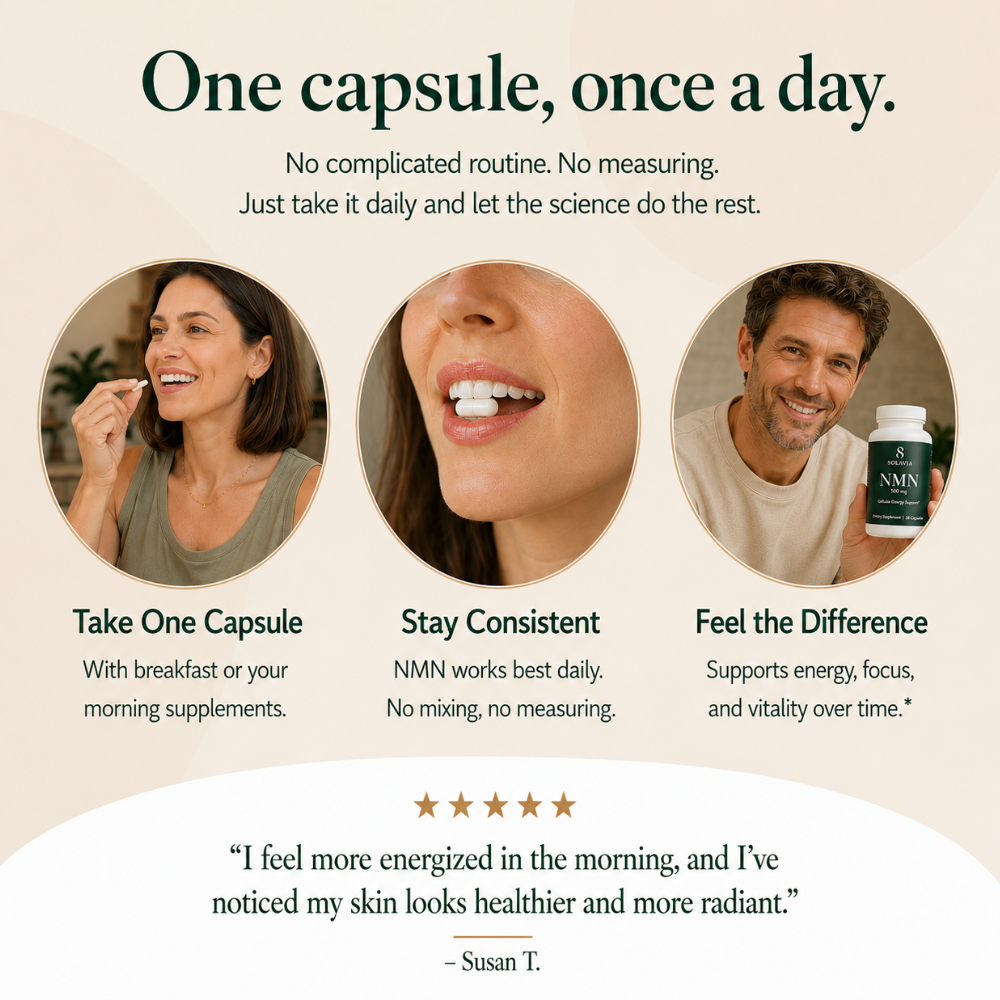 Pure NMN | 500mg Capsules
